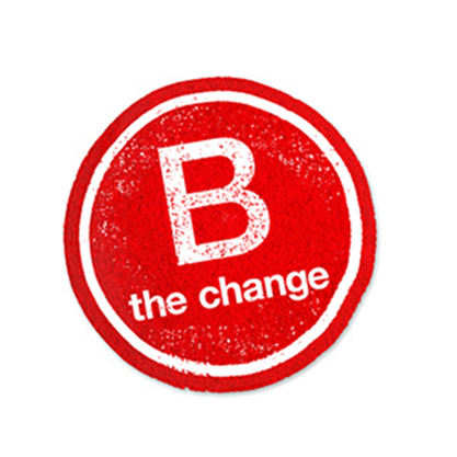 B the change logo