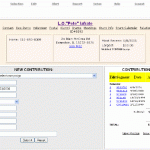 screenshot of the Databank as it appeared in 2006